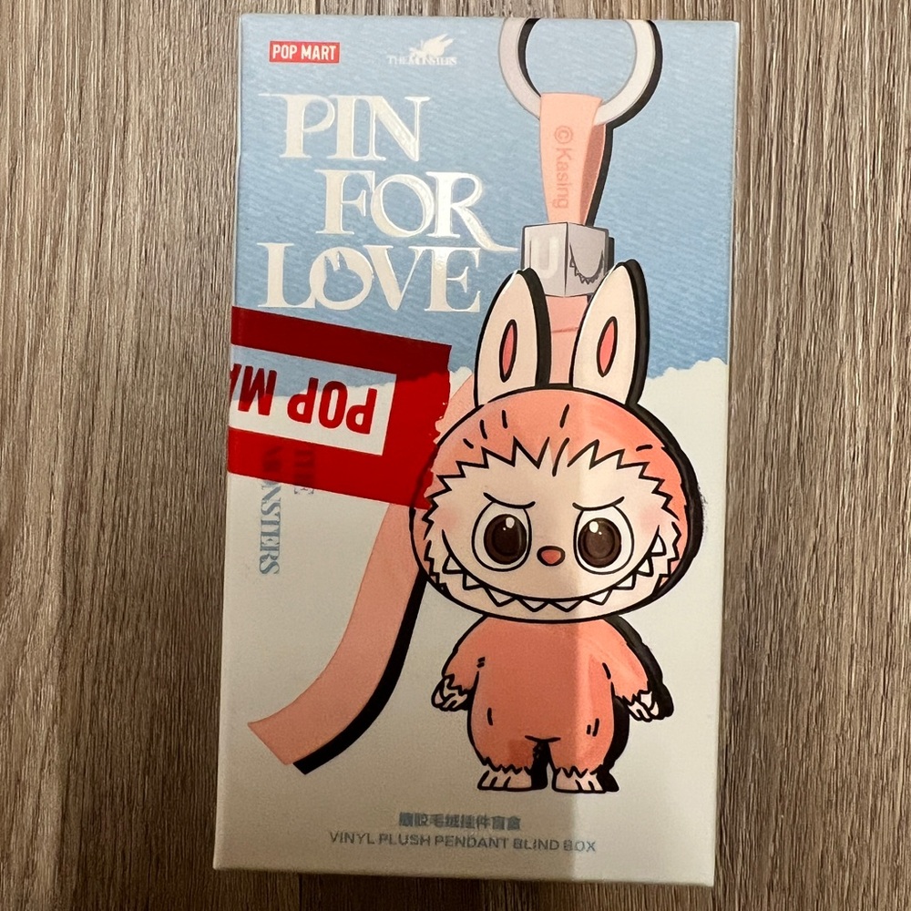 Brand New POP MART Pin For Love Labubu